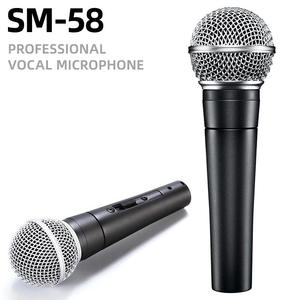 Enping professionnel pour <span class=keywords><strong>SM58</strong></span> Microphone dynamique filaire Cardioïde Handheld K Singer Microphone Construction en métal KTV Stage Classic - Product Image 2