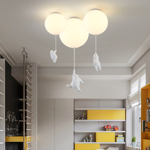 Lámpara de Burbujas de Oso Regordete de Qiaoyuan Lighting, Diseño Creativo y Popular para Niños, Lámpara de Techo Transfronteriza - Product Image 2