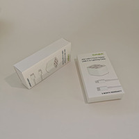 Boîte d'emballage personnalisée pour adaptateur secteur USB, câble de données USB, chargeur de téléphone portable, protection d'écran