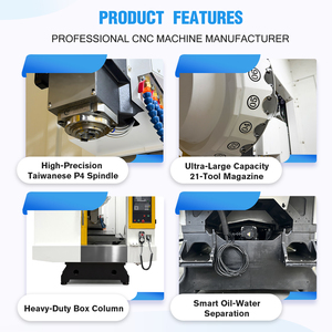 Centro de Perforación y Roscado Vertical de 3 Ejes SZGH-T6, Máquina Automática de Alta Productividad, Precio Competitivo, Fabricación de Alta Calidad - Product Image 4