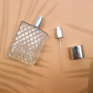 Personalizado 100 mL barato perfume vacío botellas caras apretar hombres transparente fragancia vacía frasco botellas de perfume - Product Image 5