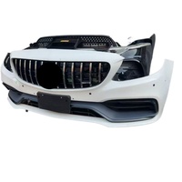 Convient pour Mercedes Benz C63 W205 2020 : Nez avant, bouche avant, face avant, pare-chocs avant, calandre avant, ouverture avant