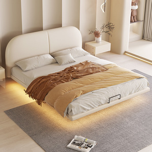 Lusso Premium <span class=keywords><strong>camera</strong></span> <span class=keywords><strong>da</strong></span> <span class=keywords><strong>letto</strong></span> <span class=keywords><strong>letto</strong></span> <span class=keywords><strong>letto</strong></span> sospeso in legno massiccio telaio King Size in pelle <span class=keywords><strong>letto</strong></span> imbottito - Product Image 4