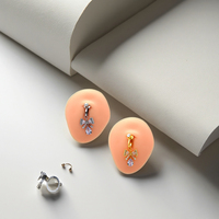2025 Offre Spéciale faux ventre Piercing Zircon arc nombril Piercing bijoux Non Piercing corps bijoux mode faux Piercing