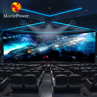 Équipement immersif de cinéma de parc à thème de simulateur de cinéma du simulateur 9D VR de montagnes russes du cinéma 5D 7D 9D 5d