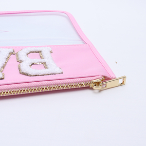 Cheer Beach Maquillage Cadeau Sac Pochette Plate Transparente Voyage Stade Pochette Transparente Toilette Pvc Femmes D'été Cosmétique Sac - Product Image 3
