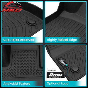 Alfombrillas para Ford Explorer de 7 Asientos 2020-2021, Revestimiento Resistente de TPE, 4 Piezas, Moldeadas en 3D, Impermeables - Product Image 3