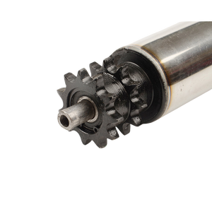 Galvanizli boru rulman yeni durum çelik zincir dişlisi bölüm ile dayanıklı karbon malzeme taşıma ekipmanları konveyör rulo - Product Image 6