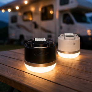 Lámpara de Camping <span class=keywords><strong>LED</strong></span> <span class=keywords><strong>Recargable</strong></span> Multifuncional KC con Clasificación IP65, Materiales ABS y PC, Opción de Colgar, Linterna Portátil de Emergencia para Exteriores - Product Image 1