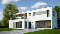 Plans de villas préfabriquées modernes, plans de maisons préfabriquées de 300 m2