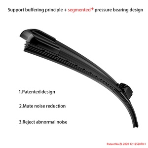 High Performance Audi Windshield Wiper Blades Efficient Wiper Arm with High Quality <b>Rubber</b> Glass Material for Optimal Visibility - Product Image 4