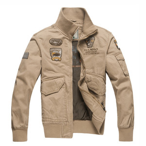Jacket Own Custom <strong>Nasa</strong> Patch Mens Clothing Autumn Summer Fashion German Jacket Cotton Loose Work <strong>Clothes</strong> - Product Image 6