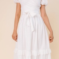 Robe décontractée en coton pour mère et fille pour fête d'anniversaire Robes de princesse maman et moi