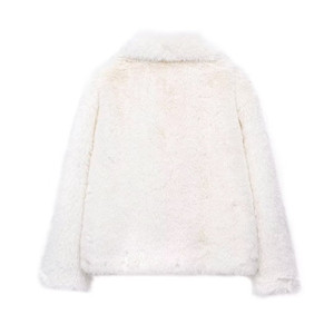 <span class=keywords><strong>MYST</strong></span>&ZA Vêtements pour Femme Nouvelle Collection Automne 2024 Manteau Court Ample Tendance à Revers et Manches Longues Effet Fausse Fourrure 4360240 - Product Image 6