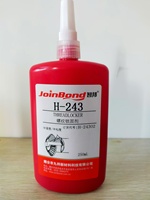 SENGU H-242 adhésifs anaérobies à viscosité moyenne bleus pour le verrouillage et l'étanchéité des vis