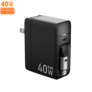 <span class=keywords><strong>Chargeur</strong></span> mural personnalisé 40W GaN PD charge rapide Type C USB <span class=keywords><strong>chargeur</strong></span> rapide pour <span class=keywords><strong>iPad</strong></span> Pro <span class=keywords><strong>Air</strong></span> pour Galaxy ordinateur portable charge super rapide - Product Image 3