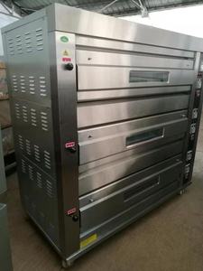 Four à convection électrique à trois étages, <span class=keywords><strong>six</strong></span> plateaux, pour la fabrication de pizzas, de pains et de gâteaux - Product Image 3