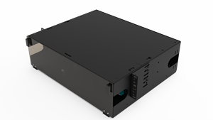 แผงแพทช์ไฟเบอร์ออปติก FRM-3RU-9X-TS-HD ขนาด 19 นิ้ว 3U 36 72 96 พอร์ต แบบเลื่อนได้ กล่องไฟเบอร์ออปติก ODF 96F - Product Image 1