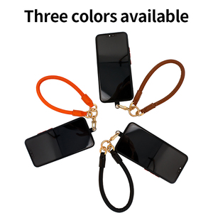 Joyscomm phổ da điện thoại di động dây đeo cổ tay ngắn dây đeo Keychain dây với điện thoại Tether vá - Product Image 4