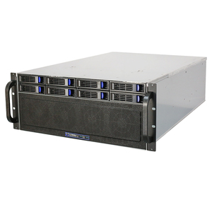 4U 8bays-11slots các nhà sản xuất máy chủ Rackmount khung máy chủ trao đổi nóng SGCC 1.0mm SAS/<span class=keywords><strong>SATA</strong></span> bảng nối đa năng với giao diện tùy chọn - Product Image 1
