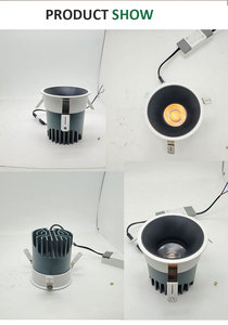 Foco antideslumbrante para el hogar 4 pulgadas CRI 97 COB empotrado <span class=keywords><strong>Dali</strong></span> atenuación techo Led foco Trimless Downlight - Product Image 3