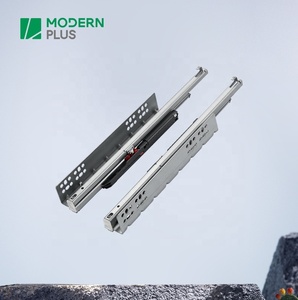 Mở rộng đầy đủ mềm đóng undermount giấu ngăn kéo trượt cho nhà bếp phòng tắm phòng khách thép mạ kẽm - Product Image 2