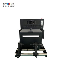 Высокоскоростной принтер MYJET Dtf Pro все-в-одном, 30 см, для одежды, Dtf струйный принтер, ПЭТ-пленка, промышленный DTF принтер A3