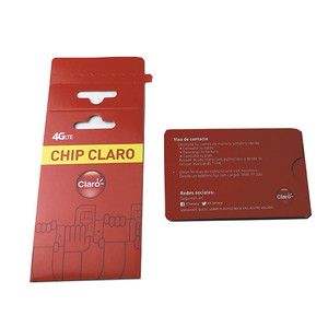 Custom 4G 5G <span class=keywords><strong>Sim</strong></span>-kaart Unieke Verpakking - Product Image 4