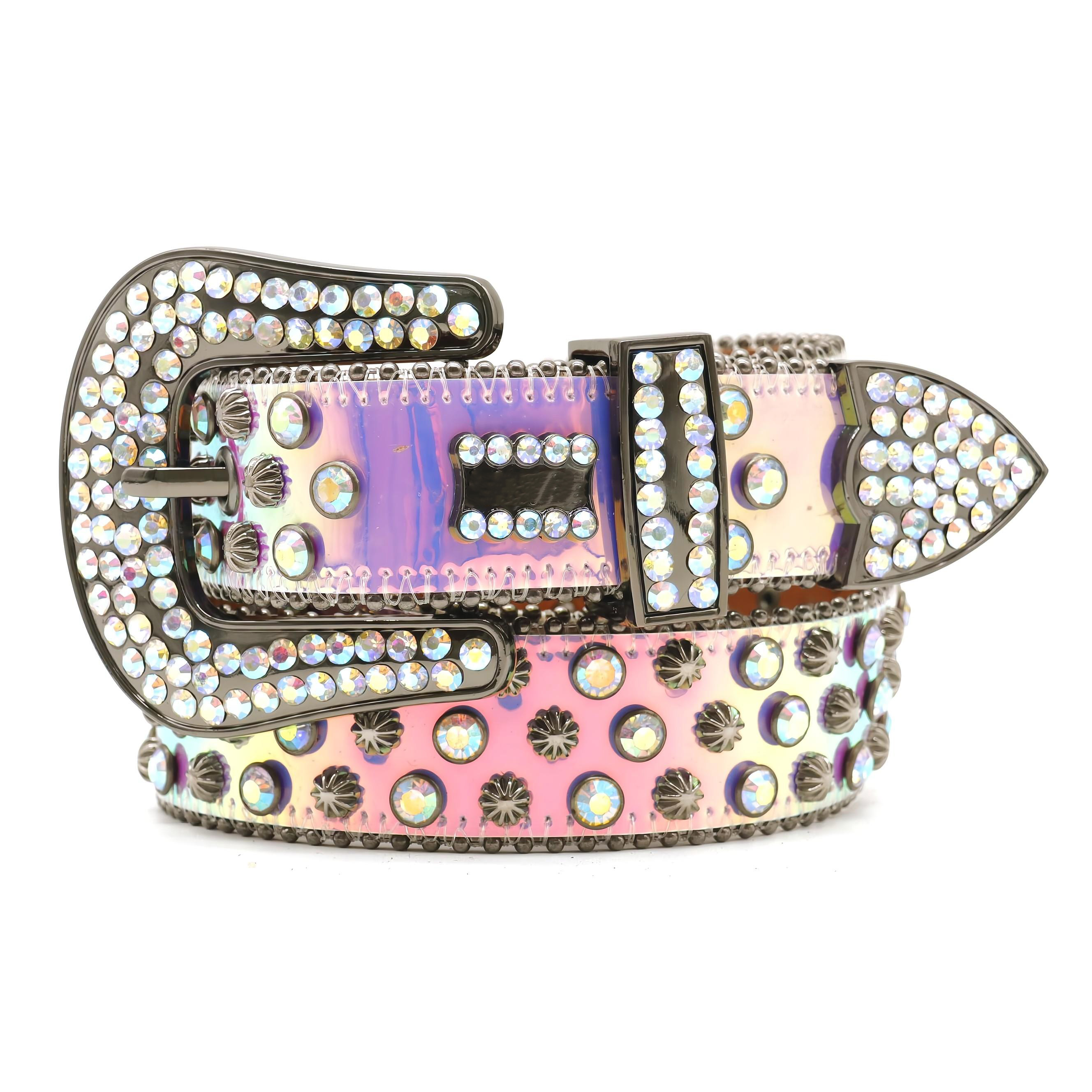Amazon высокое качество, знаменитые бренды, блестящий ковбойский пояс со стразами, Хрустальный пояс BB SIMON