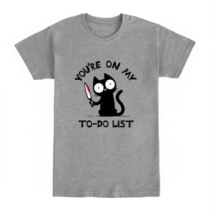 Camiseta Youre On My To Do List, gris, unisex, talla M para adultos - Product Image 2