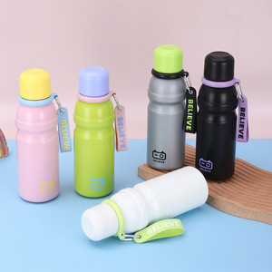 Bouteille isotherme portable en acier inoxydable sans BPA, anti-fuite, pour l'école et le bureau, pour filles et garçons - Product Image 2