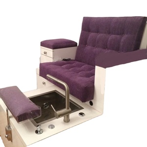Stile europeo semplice salone di bellezza <span class=keywords><strong>rosa</strong></span> manicure sedia del cliente <span class=keywords><strong>mobili</strong></span> per saloni di bellezza - Product Image 4