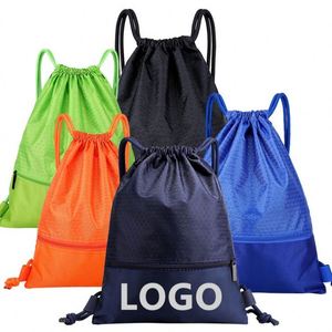 Bolsa Deportiva con Cordón Personalizada con Logotipo, para Regalo, Escuela, Viajes, Gimnasio, Sublimada, de Nailon y Poliéster, Promocional - Product Image 1
