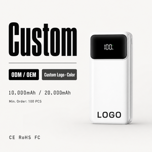 Digital Display Portable Charger Power Bank 10000mah Dual USB C Fast Charging High Capacity PD Power Bank 20000mAh for Phone - Product Image 1