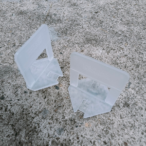 Configuración más rápida de azulejos con sistema de nivelación de azulejos industriales Clips y cuñas Autoadhesivo OEM/ODM Virgen PP Espesor 1,0mm-3,0mm - Product Image 5