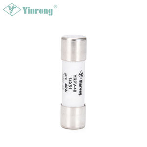 Керамический предохранитель Yinrong на солнечной батарее, постоянный ток 1500 В, 10, 12, 15, <span class=keywords><strong>20</strong></span>, 25, 30, 40A, PV предохранитель для солнечной системы с сертификацией TUV, CE - Product Image 2