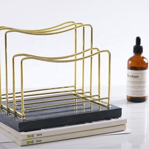 Đá Cẩm Thạch Trang Điểm Mặt Gói Hiển Thị Giá Lưu Trữ Tự Nhiên Chủ Sở Hữu Không Gấp Phòng Khách Văn Phòng Lưu Trữ Giá Với Đá Cẩm Thạch Cơ Sở - Product Image 3