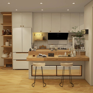 Foshan piccolo acciaio inossidabile resistente alla ruggine armadi a muro da <span class=keywords><strong>cucina</strong></span> con lavello antibatterico stile di Design francese per uso domestico - Product Image 6