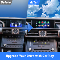 Nouveau pour Lexus IS 2013-2017 Boîtier d'interface Linux sans fil CarPlay Android Auto Module Décodeur Clé de voiture intelligente Autoradio Binarytek