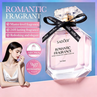 Parfum pour femmes et hommes très vendu, parfum longue durée, bois de santal, vétiver, thé vert, parfum romantique, eau de parfum originale