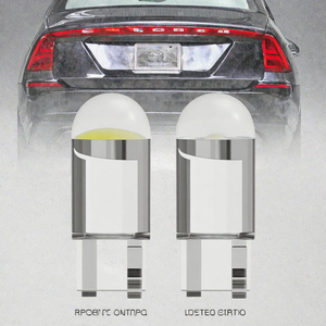 Ampoule LED de voiture W5W 194 avec boîtier en verre pour éclairage de plaque d'immatriculation, éclairage de dôme, ampoule T10 24V bleue 0,36W - Product Image 3