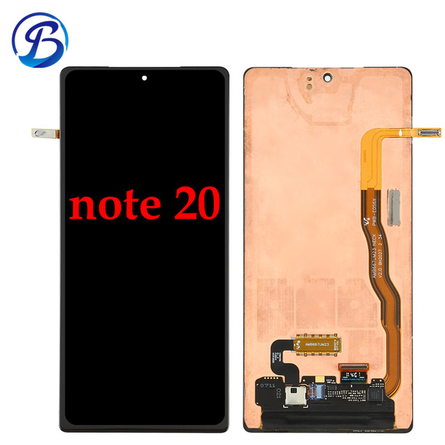 100% Original Quality for samsung Galaxy Note 20 Display Lcd Touch Screen Replacement Remplacement Ecran Wholesale With Burns