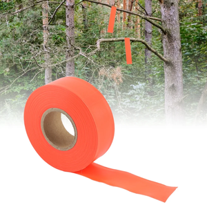 Ruban de signalisation hivernal pour arbres, rose fluorescent, orange néon, -40 degrés, 150' x 1-<span class=keywords><strong>3</strong></span>/16" x 5 mil, pour zones polaires extrêmes - Product Image 4
