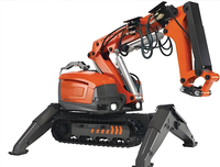 Çin 2.05 Ton D170 Elektrikli Uzaktan Kumandalı Yıkım Robotu 24KW Aparatlı