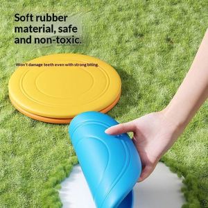 Puppy Training Discs, Pet <b>Frisbees</b>, <b>Dog</b> <b>Frisbees</b>, Floating Soft <b>Frisbees</b>, Pet Supplies, Interactive TPR <b>Dog</b> Toys - Product Image 2