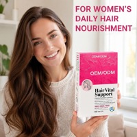 Complément Alimentaire OEM Marque Privée : Comprimés de Biotine et Vitamine C pour la Santé Capillaire des Femmes