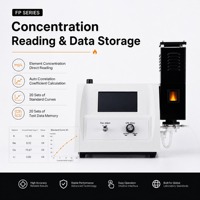 Fotómetro de Llama Digital Serie FP, Fotómetro de Llama para K, Na, Li, Ca, Ba, con Pantalla Táctil de 7 Pulgadas, para Análisis de Concentración de Elementos en GLP