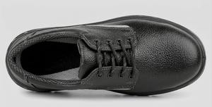 Chaussures de sécurité en cuir pour hommes de qualité supérieure, avec embout en acier et semelle en PU, pour la protection industrielle, disponibles à la vente - Product Image 6