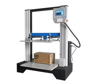 Testeur de compression ISTA Box 10KN PLC pour cartons ondulés/équipement de test de résistance à la compression pour l'empilage de batteries - Product Image 6