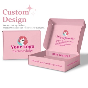 Luxury Boutique Black Glitter Holographic Silver Folding Wig <b>Boxes</b> Custom Logo Packaging - Product Image 6